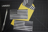 American Flag Decals set of 2, Driver & Passenger Side, 6"